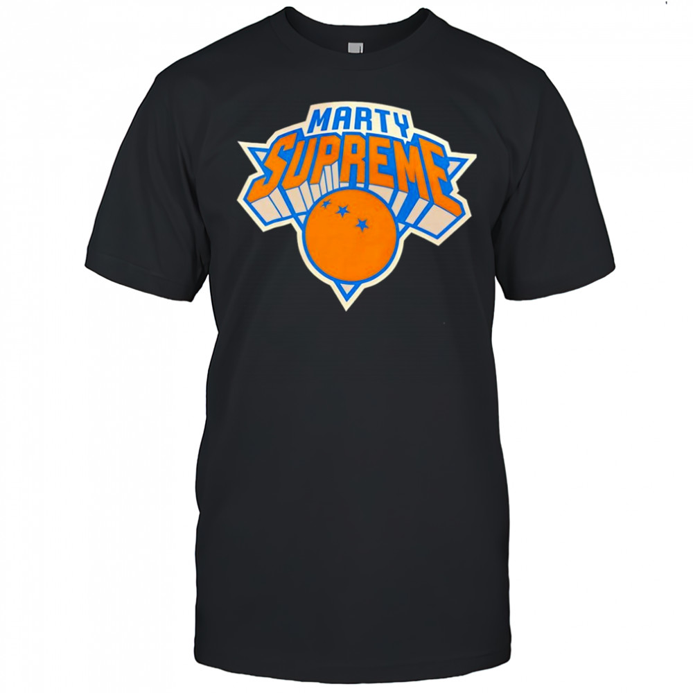 Marty Supreme New York Knicks shirt