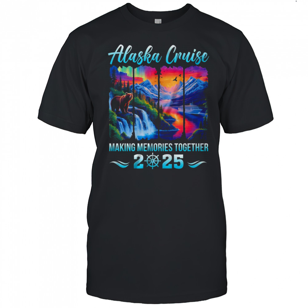 Matching Family Friends Group Alaskan Alaska Cruise 2025 shirt