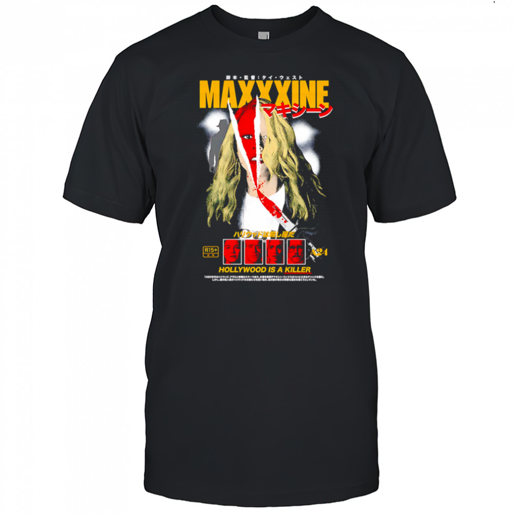 Maxxxine Hollywood is a killer graphic shirt