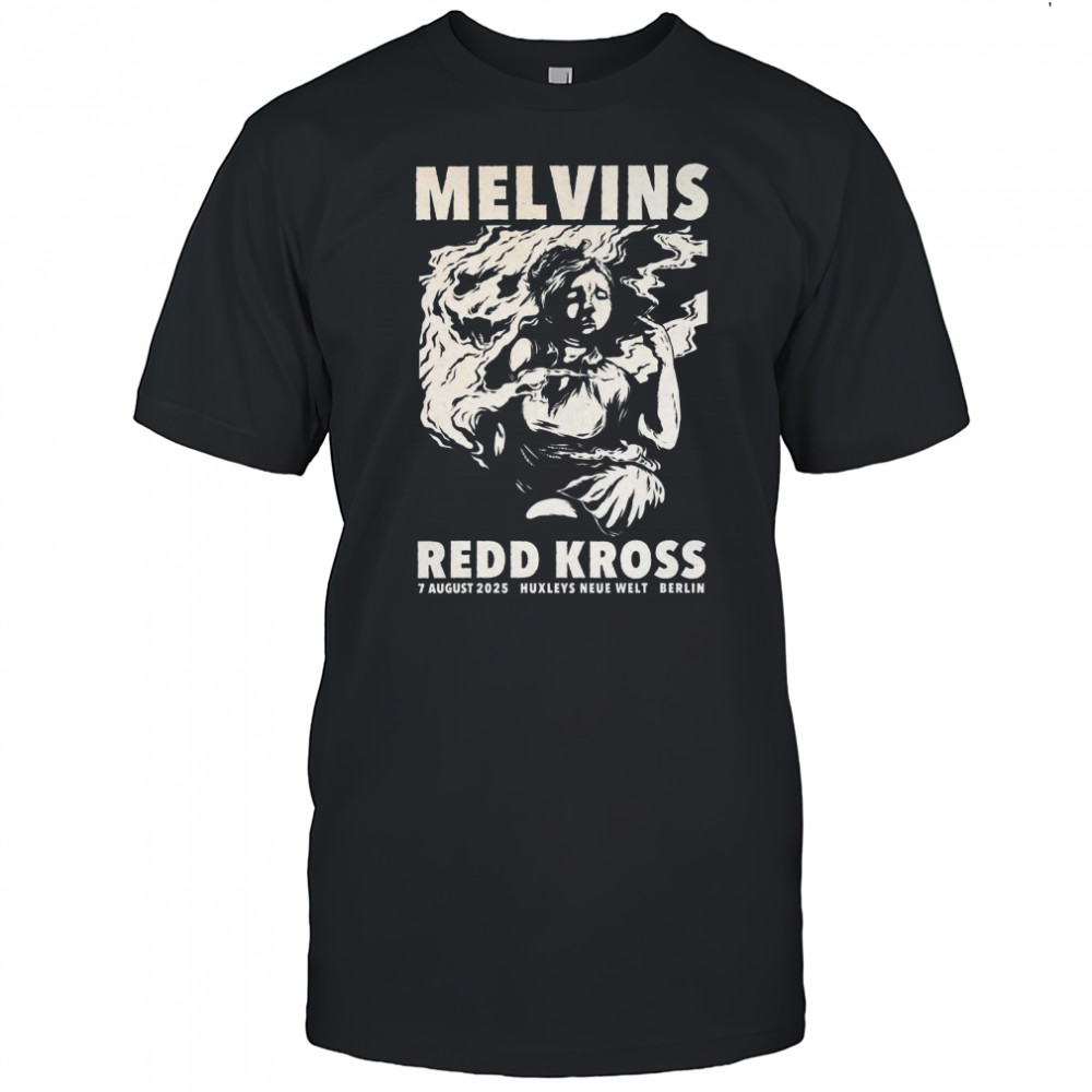 Melvins Aug 7 2025 Berlin Tour Poster T-Shirt