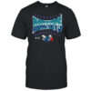 Men’s Mitchell & Ness Black Charlotte Hornets Worldwide Collection Glow Up T Shirt