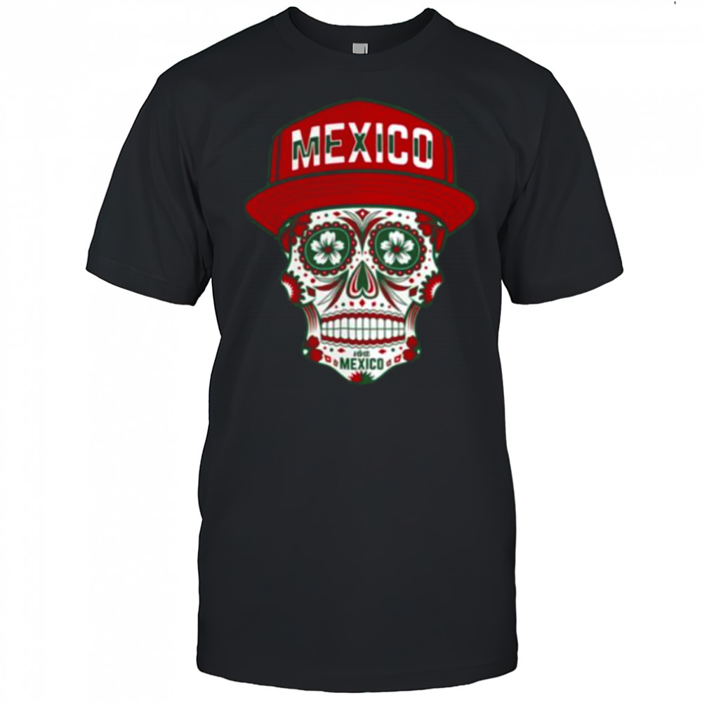 Mexico Fanatics Branded Sugar Skull Black Shirt
