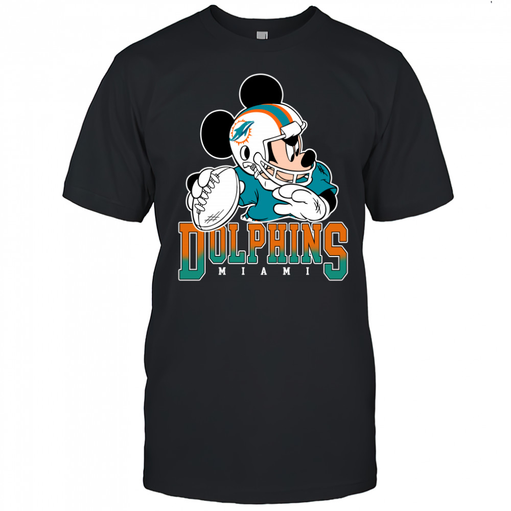 Miami Dolphins Disney Mickey shirt