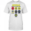 Michigan history of team logos shirt