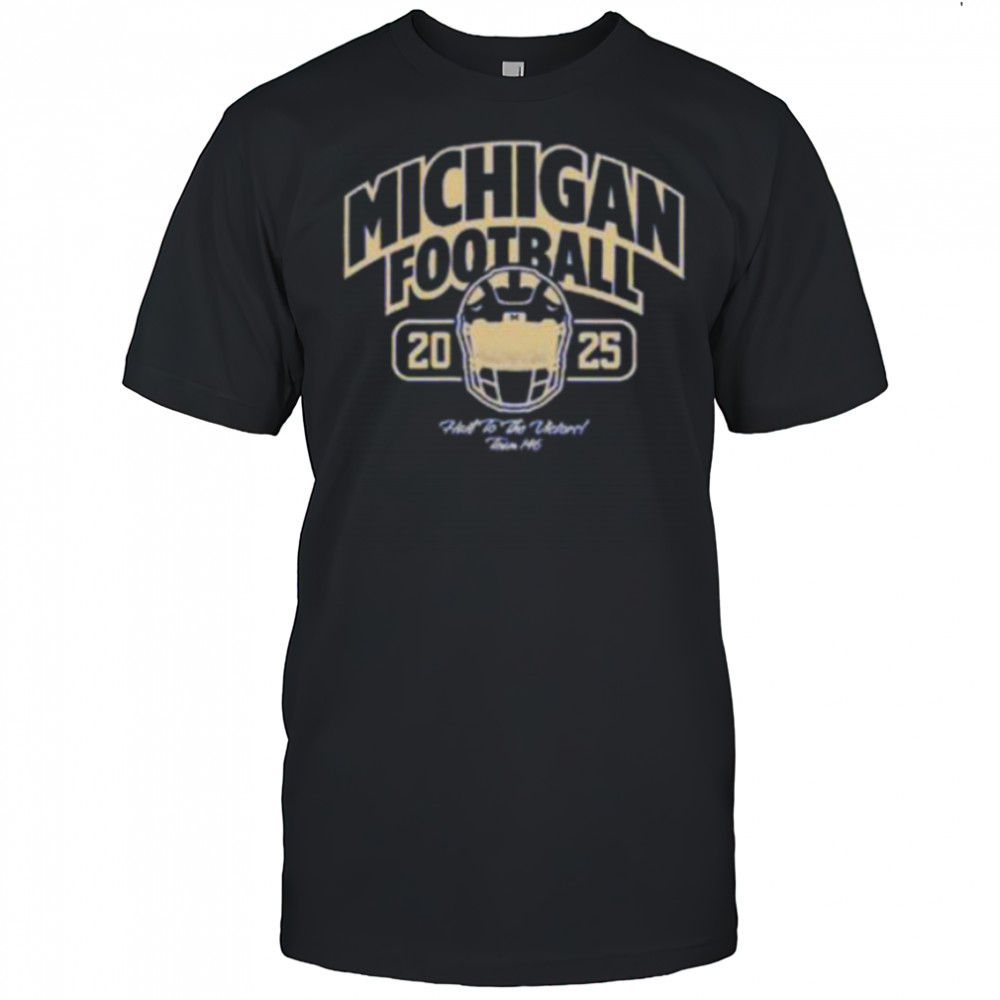 Michigan Wolverines 2025 Football Schedule shirt