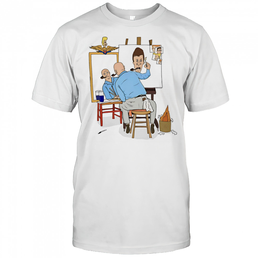 Mike Judge Painting Butthead shirt