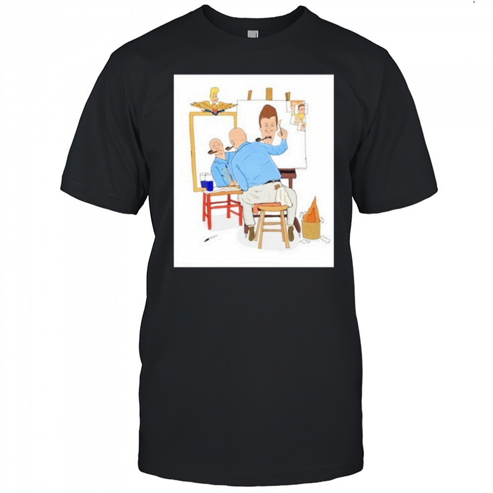 Mike Judge Painting Butthead Shirt