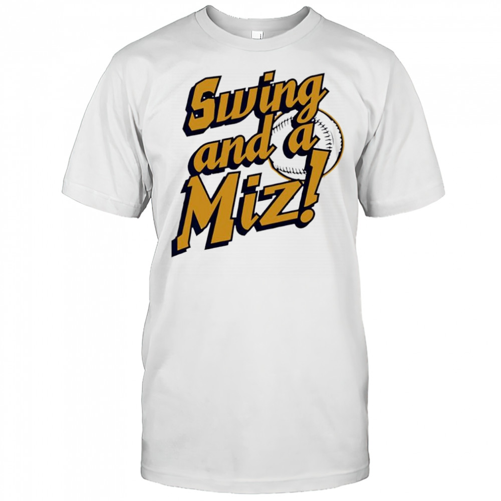 Milwaukee Brewers Jacob Misiorowski Swing and a Miz shirt