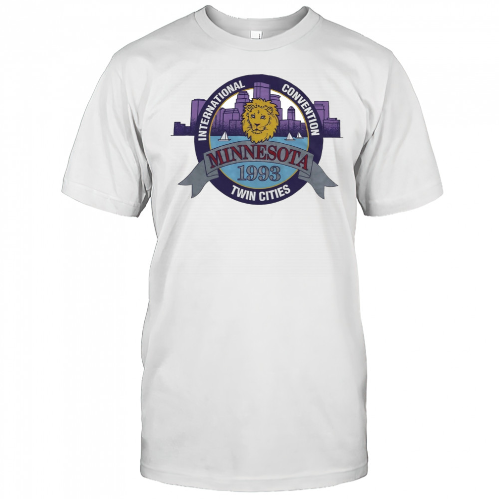 Minnesota Twin Cities International Convention 1993 logo shirt