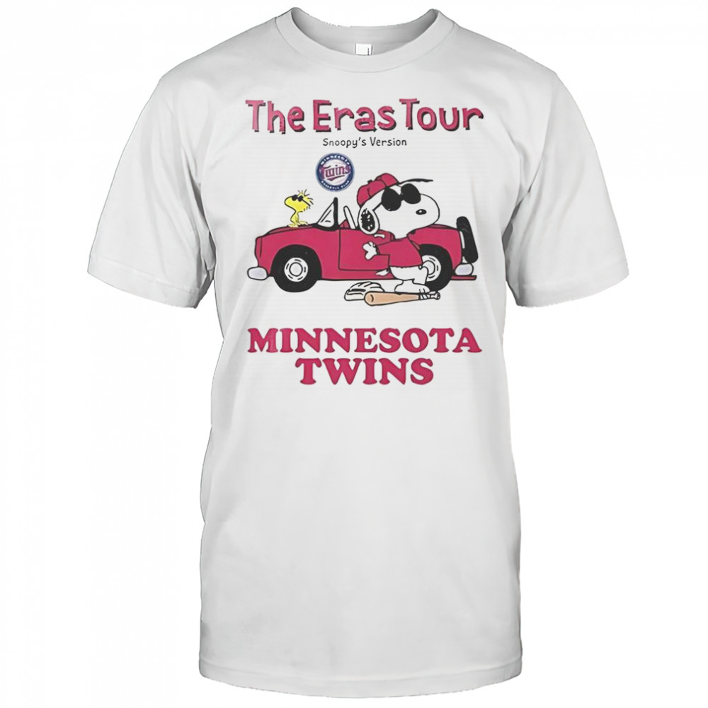 Minnesota Twins The Eras Tour Snoopy T-Shirt