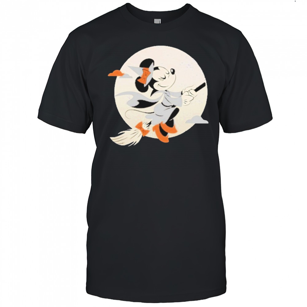 Minnie Mouse In Witch Halloween Shirt