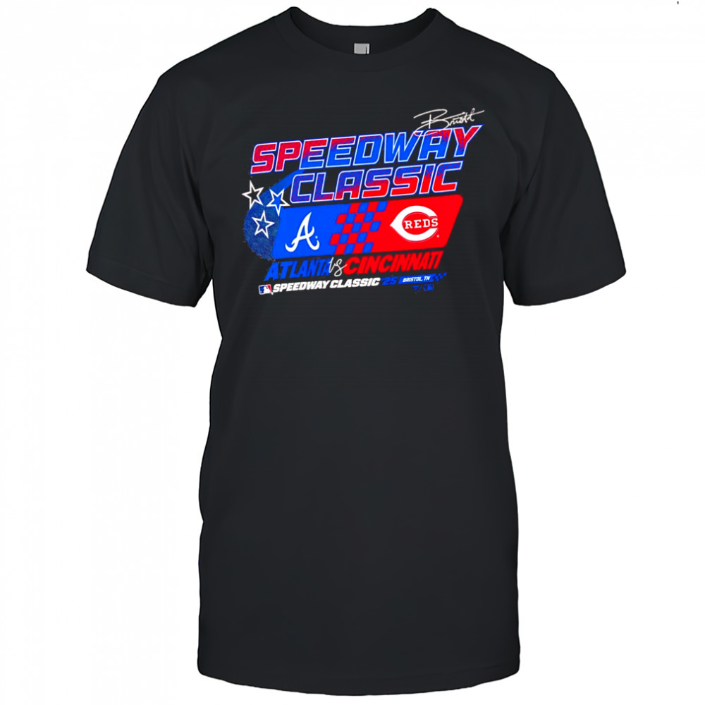 MLB Speedway Classic 2025 Cincinnati Reds vs. Atlanta Braves shirt