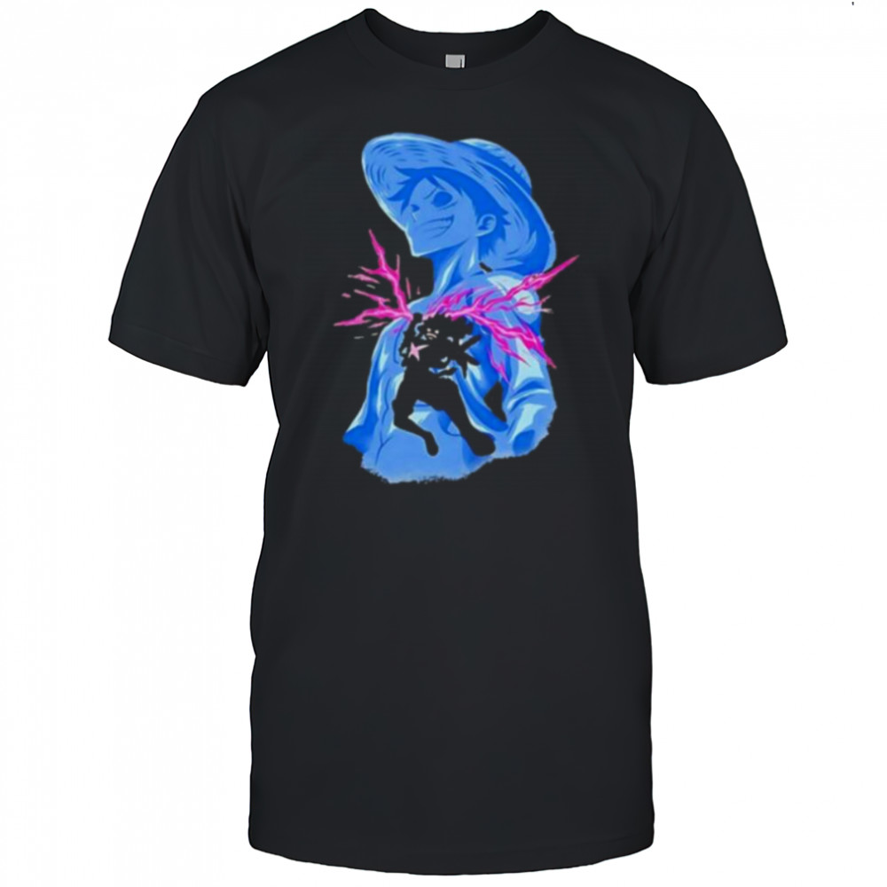 Monkey D. Luffy smiling god shirt