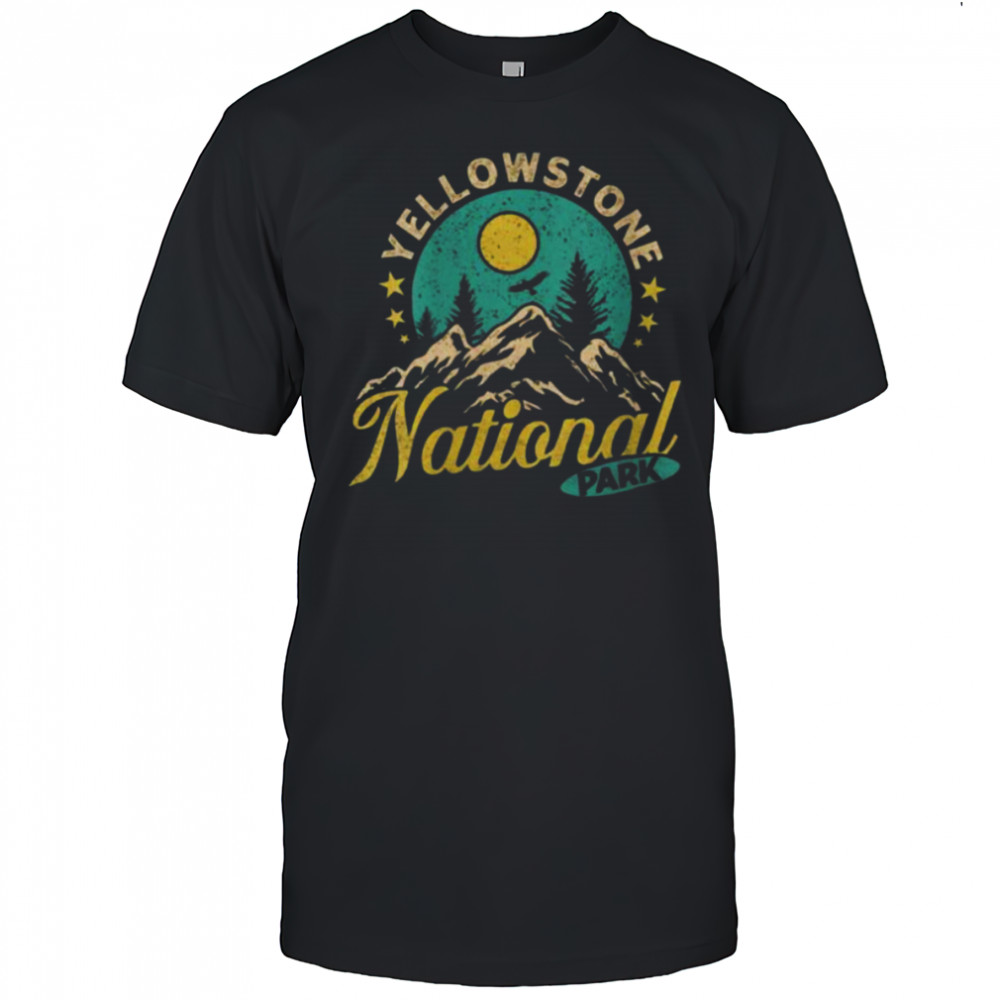 Montana YELLOWSTON NATIONAL PARK Funny Wyoming Shirt