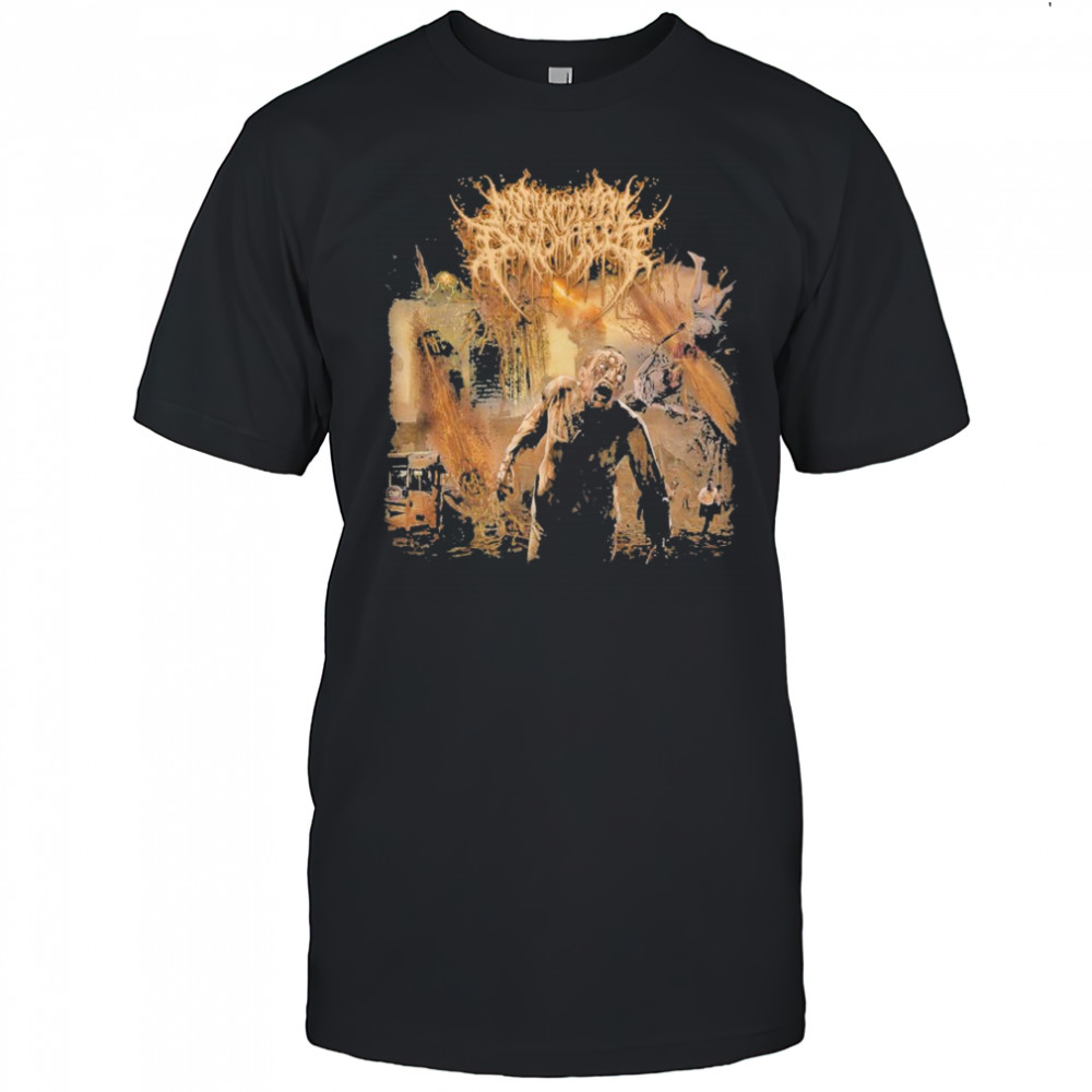 Monumental Discharge Cesspit Earth T-shirt