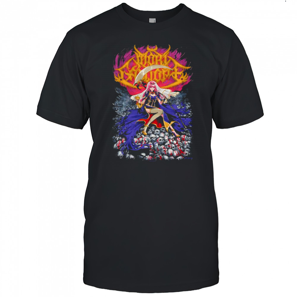 Mori Calliope Metalcropolis Anime shirt