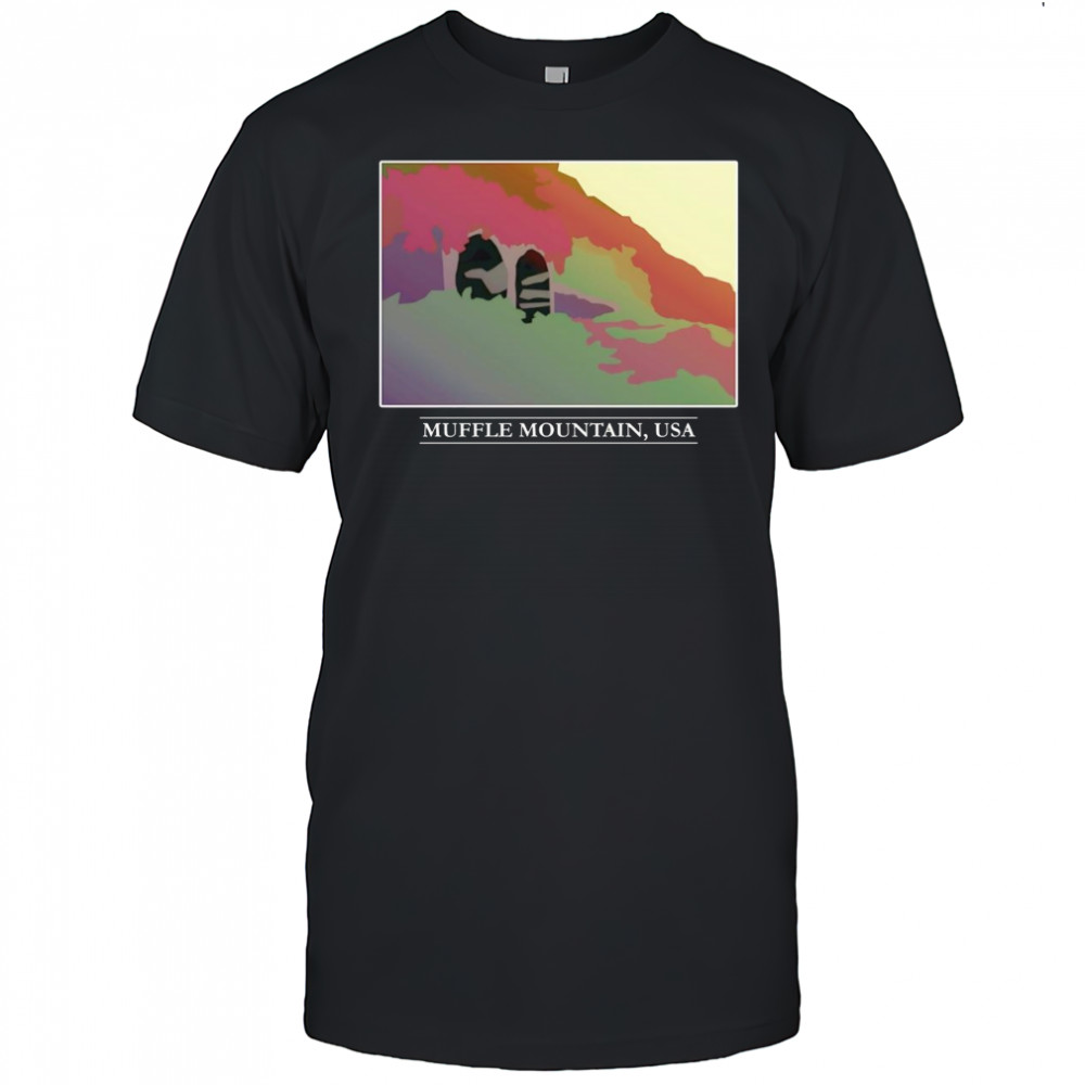 Muffle mountain USA shirt