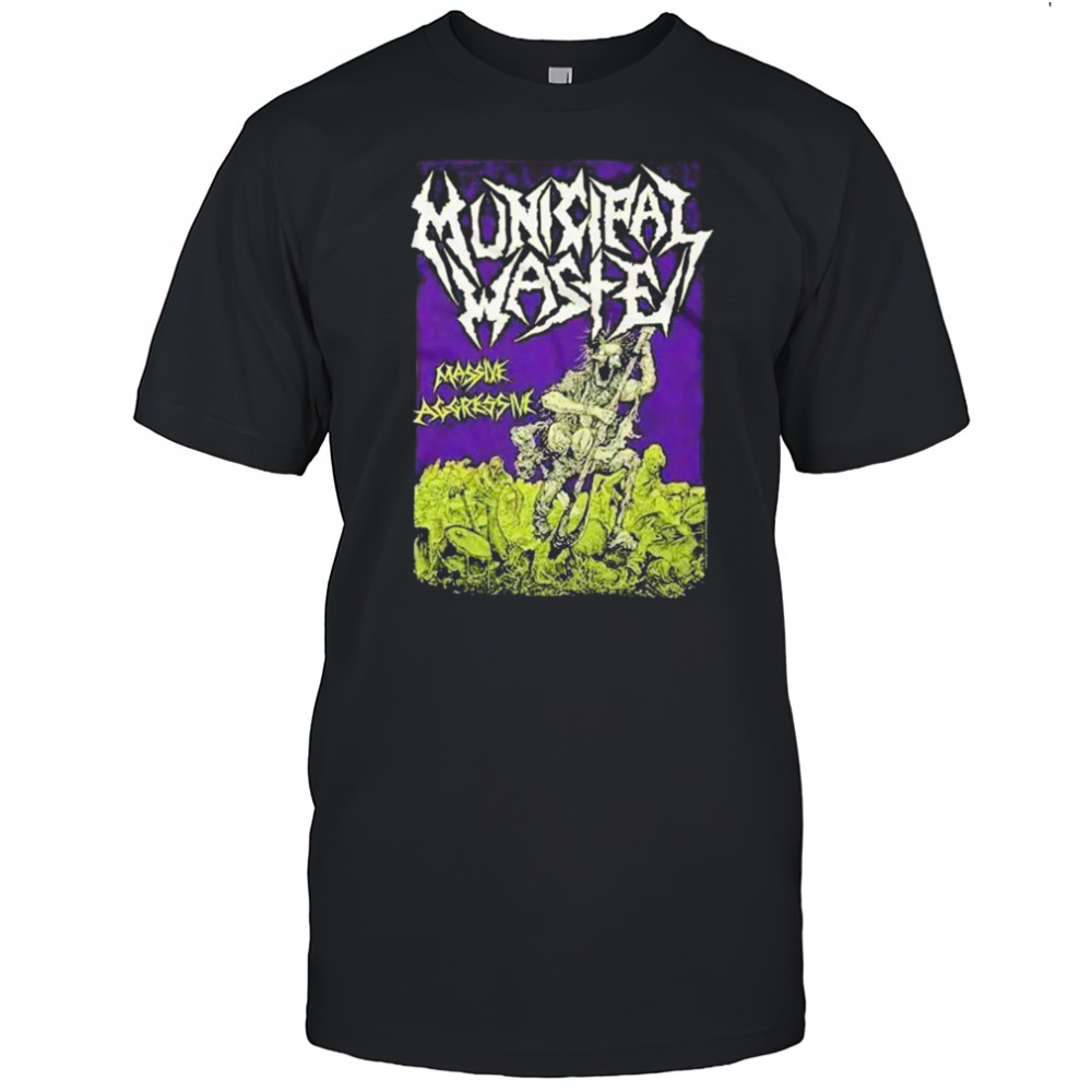 Municipal Waste Massive Aggressive T-shirt