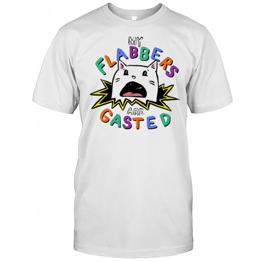 My flabbers are gasted cat shirt