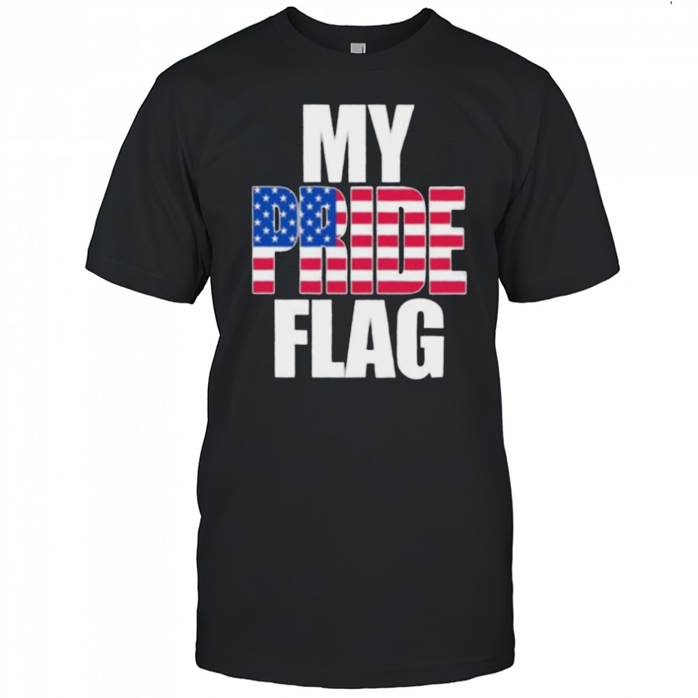 My pride flag shirt