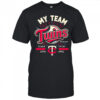 My Team Twins trans twist shirt