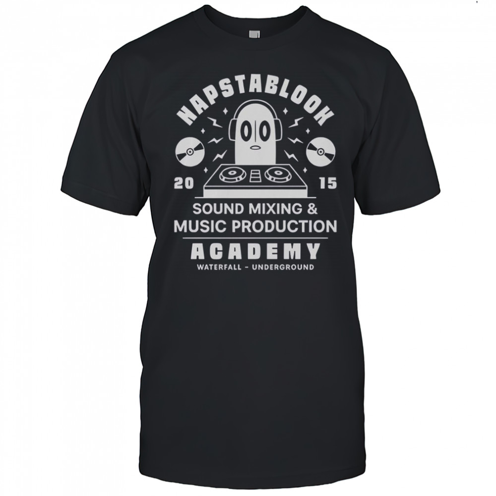 Napstablook 2015 Sound Mixing & Music Production Academy T-Shirt