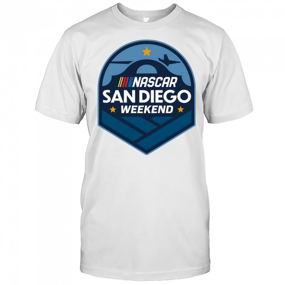Nascar San Diego Weekend logo shirt