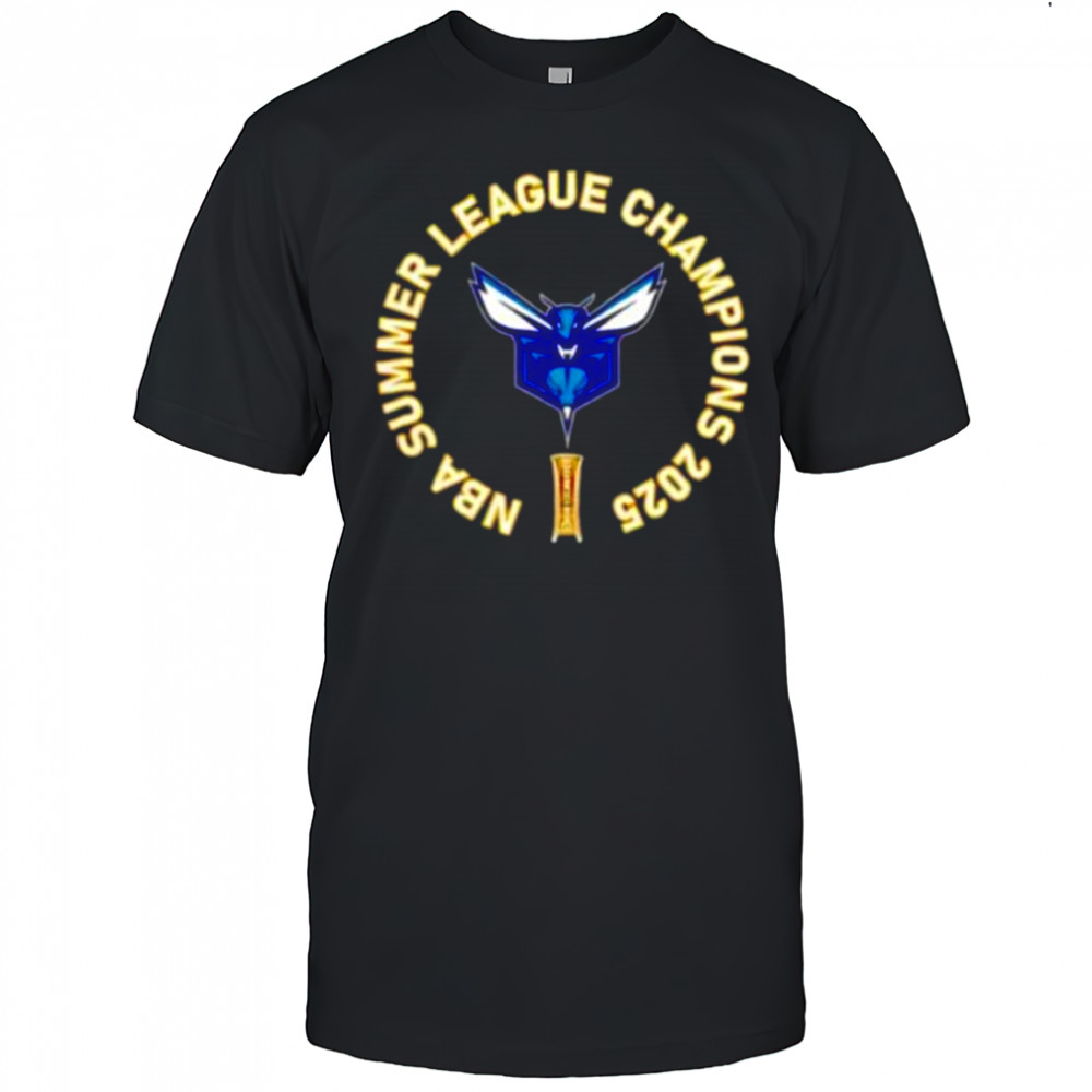 NBA Summer League Champions 2025 Charlotte Hornets basketball shirt