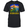 Nebraska State Heritage Resident Pride Meadowlark Chimney Shirt