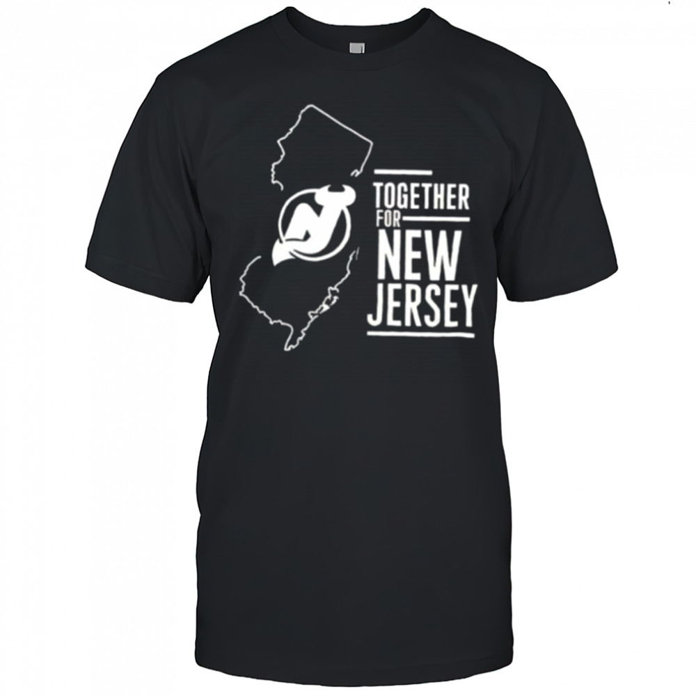 New Jersey Devils Together For New Jersey Straight Up shirt