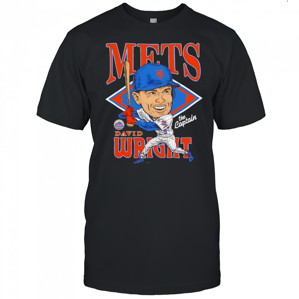 New York Mets David Wright Caricature shirt