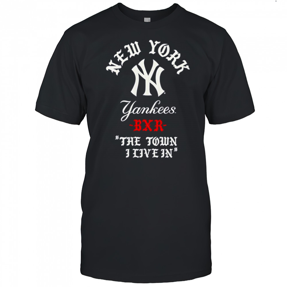 New York Yankees Raised In New York Town T-Shirt