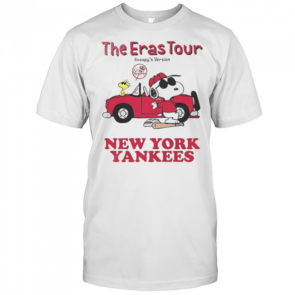 New York Yankees The Eras Tour Snoopy T-Shirt