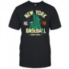 New York Yankees vs. New York Mets Mitchell & Ness Women’s Subway Series Swinging Liberty T Shirt