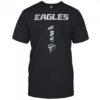 NFL Team Apparel Little Kids’ Philadelphia Eagles Jalen Hurts #1 Drip Pacific Green Shirt