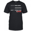 Normal Heartbeat Deceased Heartbeat Heartbeat Watching Cincinnati Reds shirt