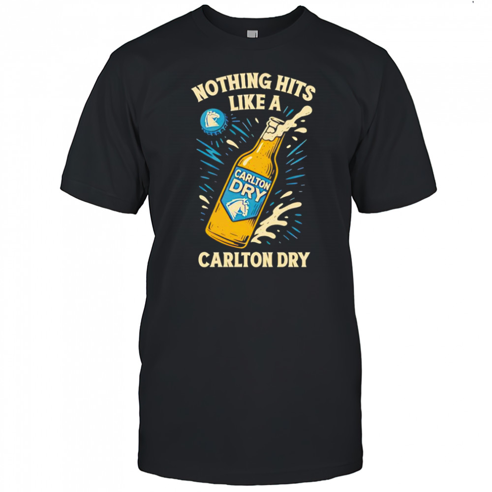 Nothing hits like a Carlton dry shirt