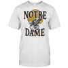 Notre Dame Fighting Irish wake up the echoes helmet shirt