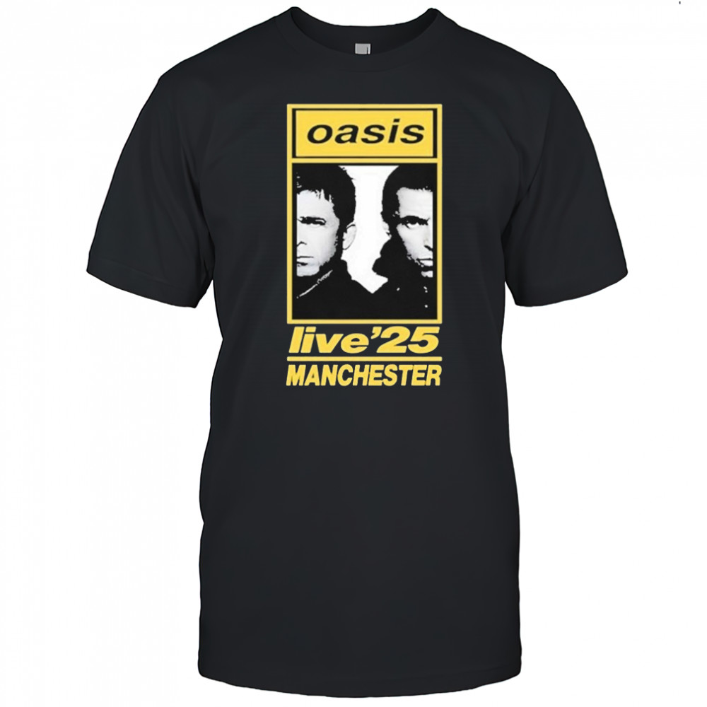 Oasis 07 16 2025 Tour Manchester Heaton Park T-Shirt
