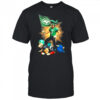 Official New York Jets Mascot Plant The Flag On NFL Teams Shirt