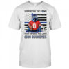 Ohio state buckeyes supporting the paws that enforce the laws shirt