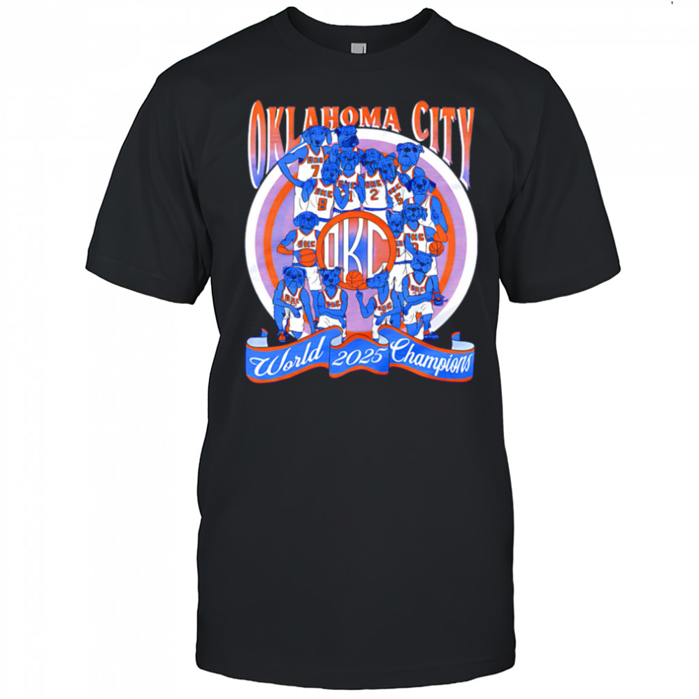 Okc Dogs Champions 2025 shirt