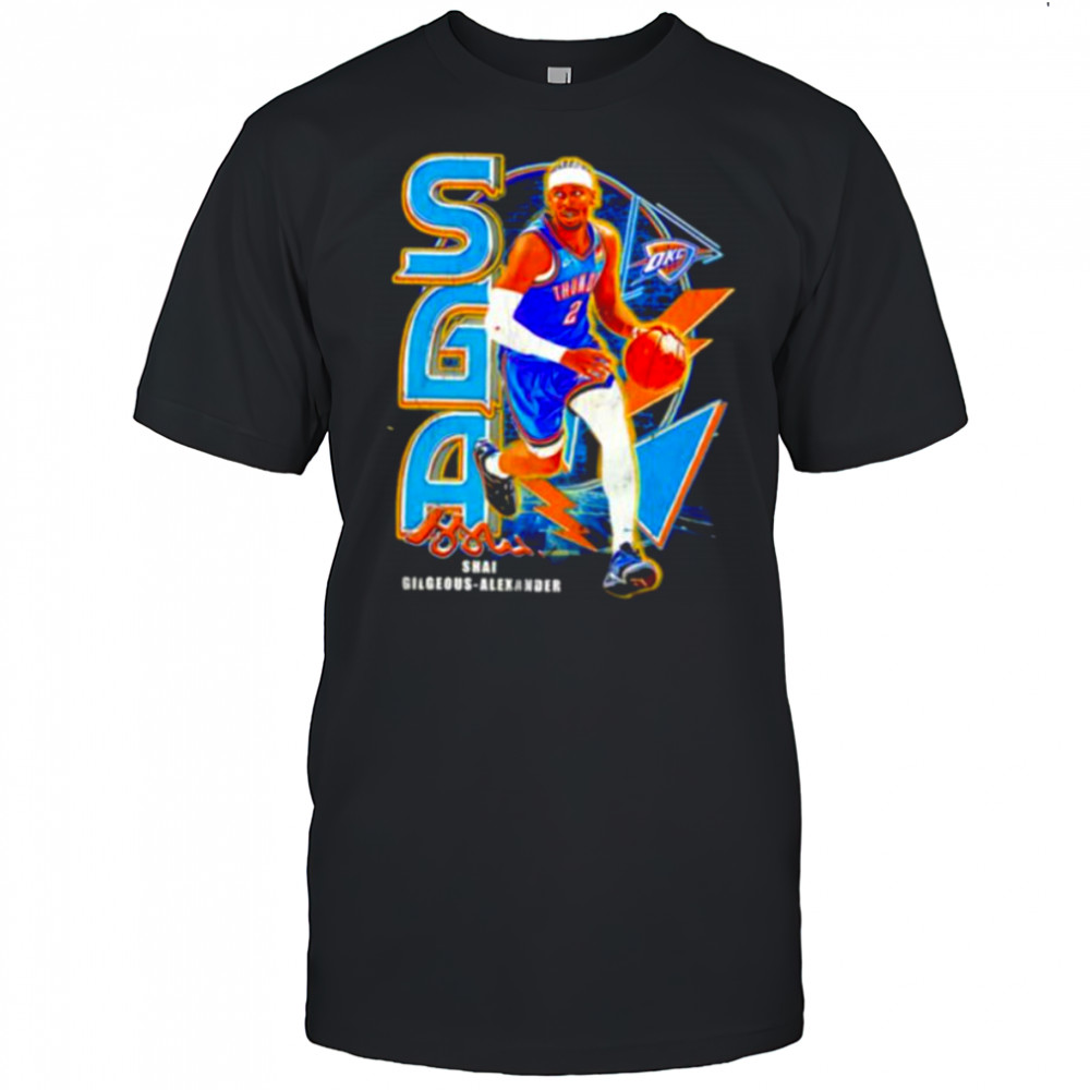 OKC Shai MVP retro shirt