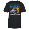 OKC Thunder 2025 NBA Champions Trophy Classic T-Shirt