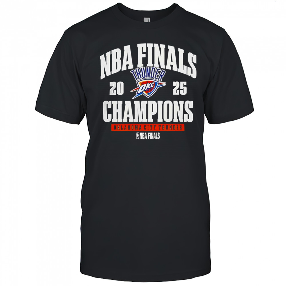 Oklahoma City Thunder 2025 NBA Finals Champions T-Shirt