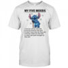Old Stitch my five moods I’m too old for this shit shirt