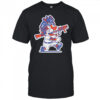 On the X Det Tigers Paws shirt