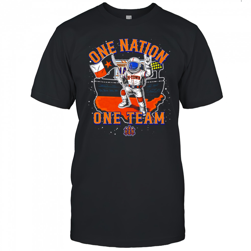 One Nation One Team Houston Astros astronaut shirt