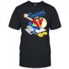 One Piece Monkey D. Luffy X Los Angeles Dodgers left field shirt