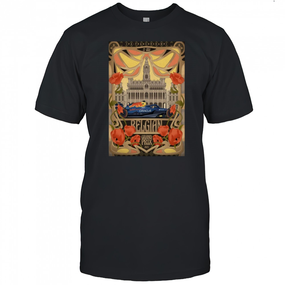 Oracle Red Bull Racing Grand Prix 2025 Poster T-Shirt